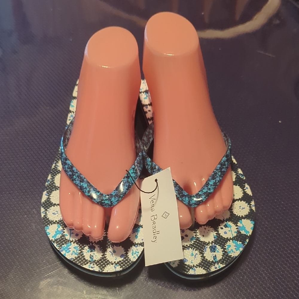 Vera Bradley Splash Dot Sandals